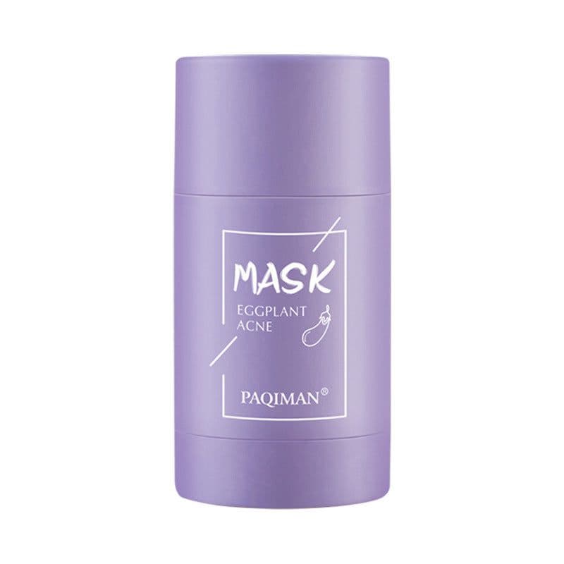 image-Pachiman Green Tea Eggplant Solid Cleansing Mask Oil Control Pores