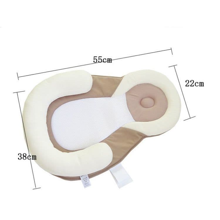 image-Baby Anti-Flat Head Pillow - Newborn Positioning Cushion