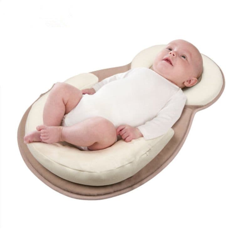 image-Baby Anti-Flat Head Pillow - Newborn Positioning Cushion