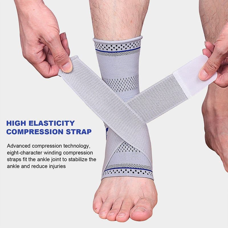 image-SKDK Ankle Brace Strap Black Anti-Sprain Sports Support