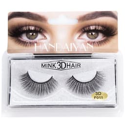 image-HANDAIYAN HYD-15 3D Mink Hair False Eyelashes Black