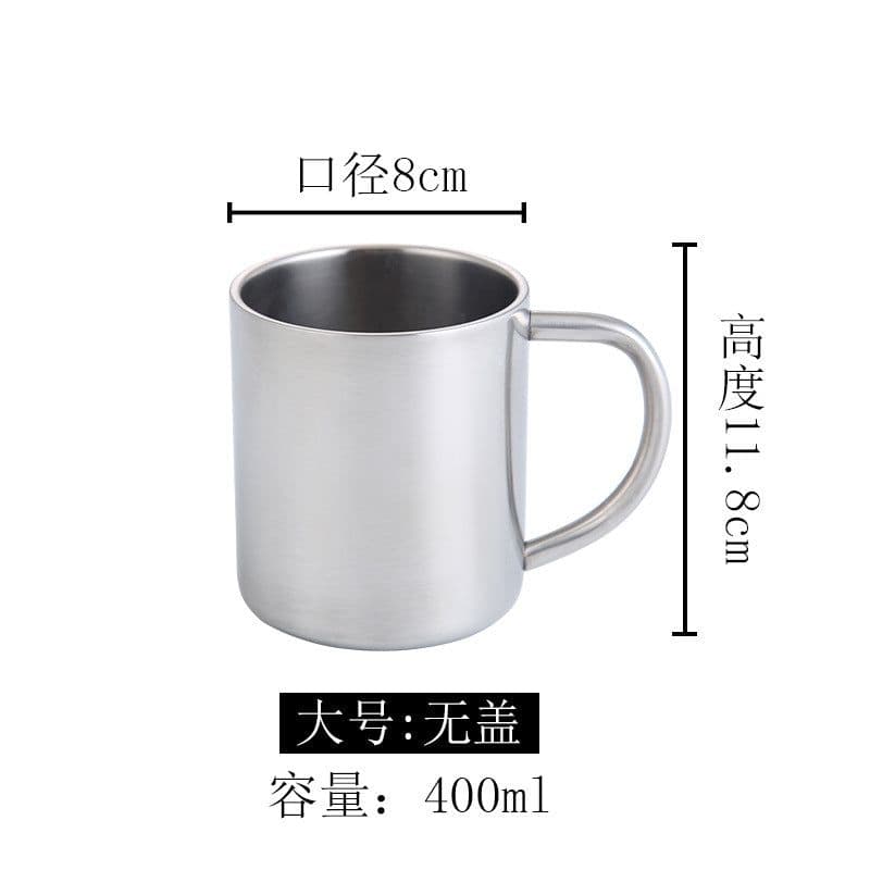 image-Chef Max 304 Stainless Steel Double-Layer Kids Water Cup 400ml