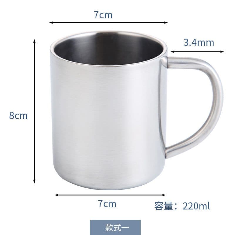 image-Chef Max 304 Stainless Steel Double-Layer Kids Water Cup 400ml