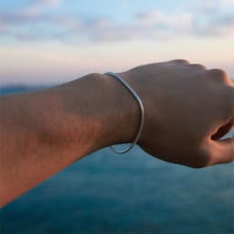 image-e-Manco Stainless Steel Chain Bracelet Rose Gold 2MM Women