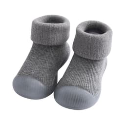 image-Baby Toddler High-Top Warm Floor Socks Shoes Soft Non-Slip