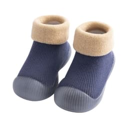 image-Baby Toddler High-Top Warm Floor Socks Shoes Soft Non-Slip