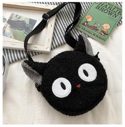 image-Plush Animal Crossbody Bag Single Shoulder Strap
