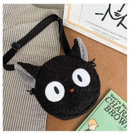 image-Plush Animal Crossbody Bag Single Shoulder Strap