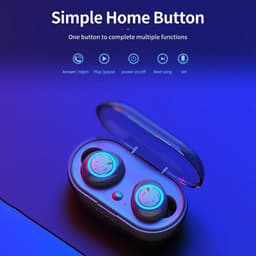 image-Y50 TWS Bluetooth 5.0 Wireless Earbuds Noise-Cancelling Waterproof