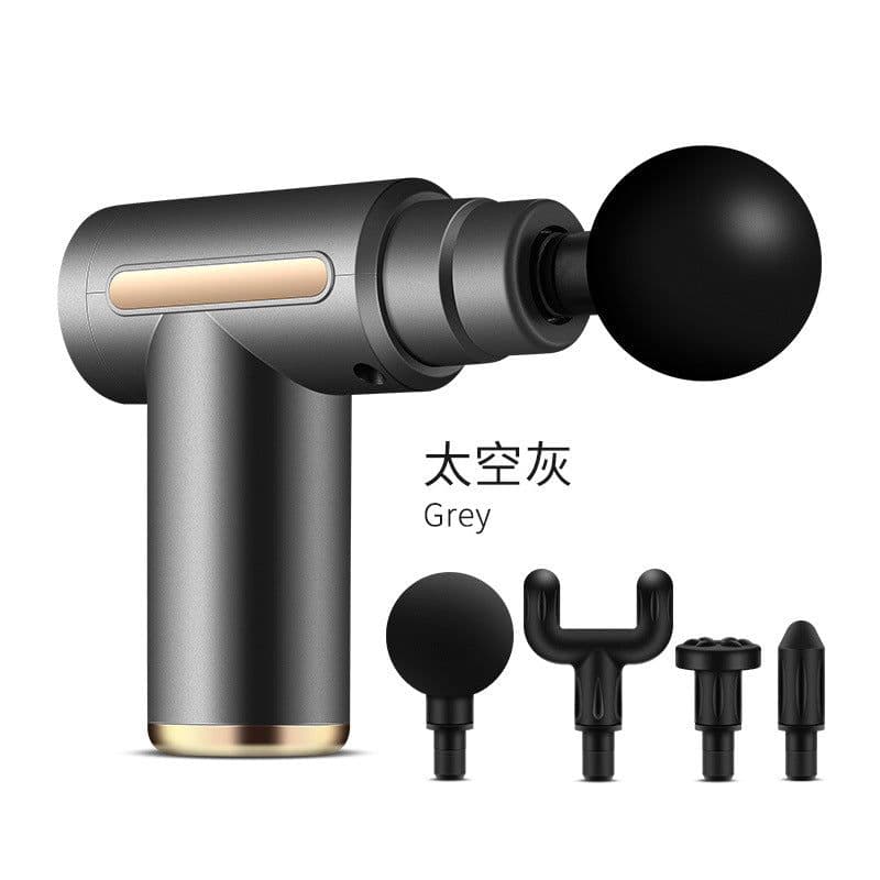 image-Mini Fascia Massage Gun Portable Muscle Massager LCD Display