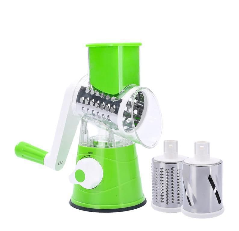 image-DXW Hand Crank Vegetable Cutter Grater Shredder Multifunctional