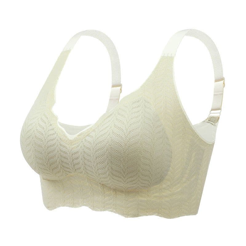 image-Seamless No-Wire Bra Minimizer Full Coverage Vest Style Plus Size