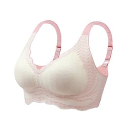 image-Seamless No-Wire Bra Minimizer Full Coverage Vest Style Plus Size