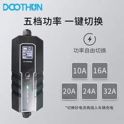 image-32A European Standard EV Charging Cable with Temperature Control