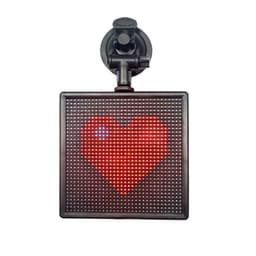 image-Mobile Phone Bluetooth APP Car LED Display P4 Rear Window Screen