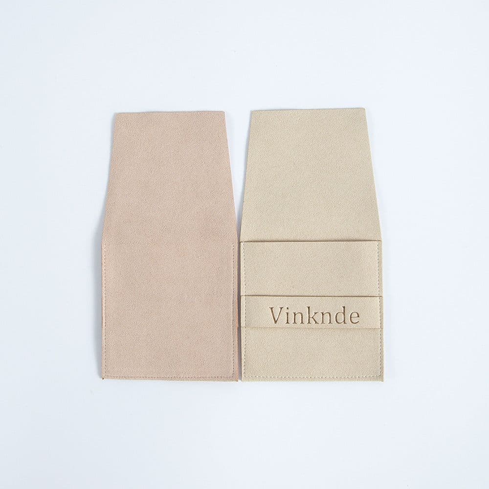 image-Vikender Velvet Drawstring Jewelry Pouch 8x8cm Purple