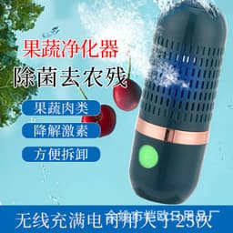 image-Capsule Fruit and Vegetable Cleaner Wireless Food Purifier SGJHQ-01