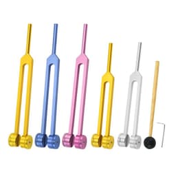 image-128HZ Aluminum Tuning Fork Ear Picking Tool Set