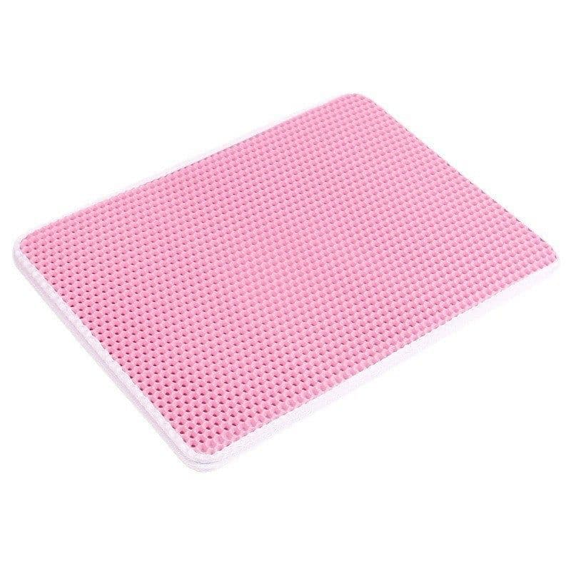 image-EVA Cat Litter Mat Large Waterproof Double Layer Black 55x75cm