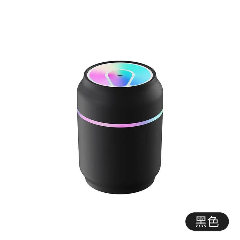 image-Desktop USB Air Humidifier with Colorful Cup Design