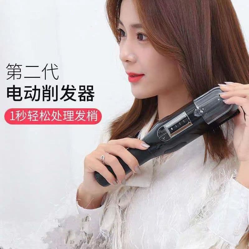 image-Rechargeable Hair Trimmer Split Ends Clipper Cordless Electric