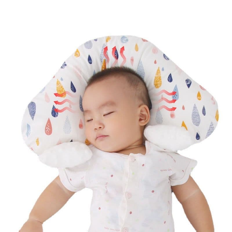 image-Baby Shaping Pillow Cotton Head Support 0-3 Years Big Watermelon
