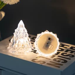 image-LED Acrylic Christmas Tree Night Light SF-001 Atmosphere Decor
