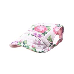 image-Dog Princess Hat Pet Baseball Cap Beret Striped Oxford Cloth