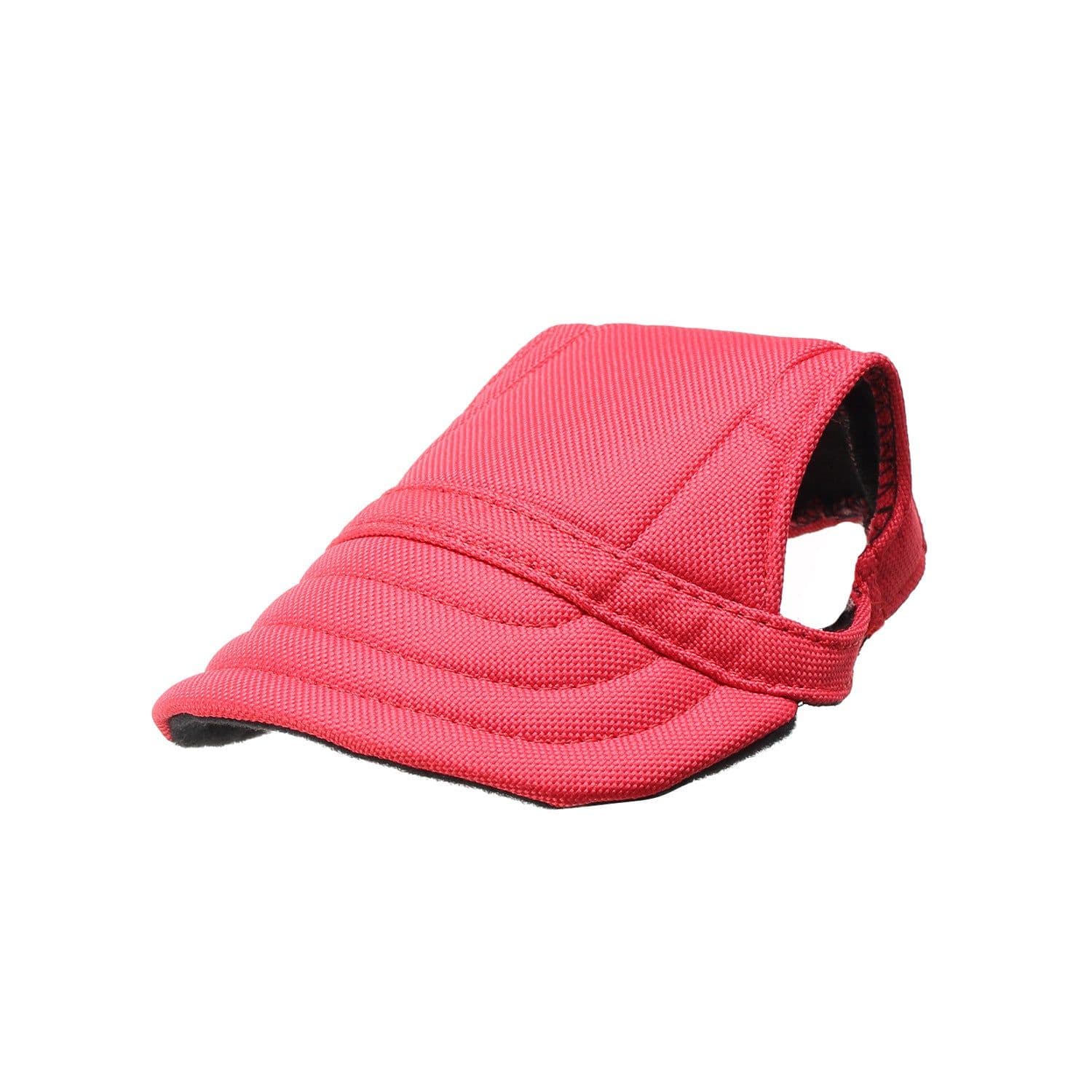 image-Dog Princess Hat Pet Baseball Cap Beret Striped Oxford Cloth