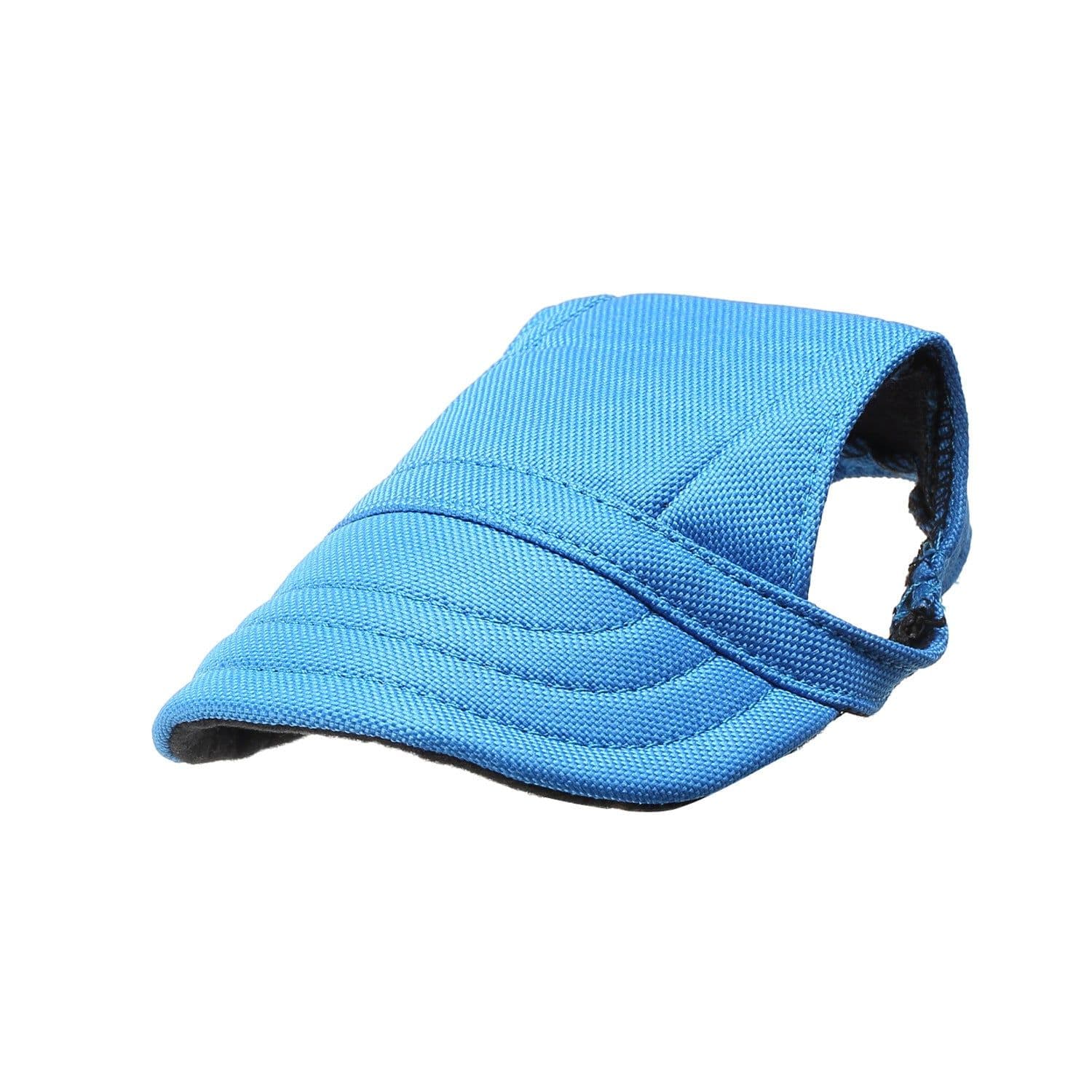 image-Dog Princess Hat Pet Baseball Cap Beret Striped Oxford Cloth