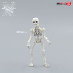 image-Mr. Bones Skeleton Man Movable Model with Accessories 8.5cm