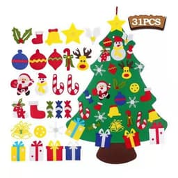 image-Felt Snowman Christmas Ornament DIY Handmade Craft Kit