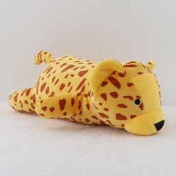image-Weighted Dinosaur Plush Toy Triceratops Doll 60cm Beige