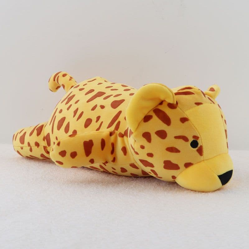 image-Weighted Dinosaur Plush Toy Triceratops Doll 60cm Beige