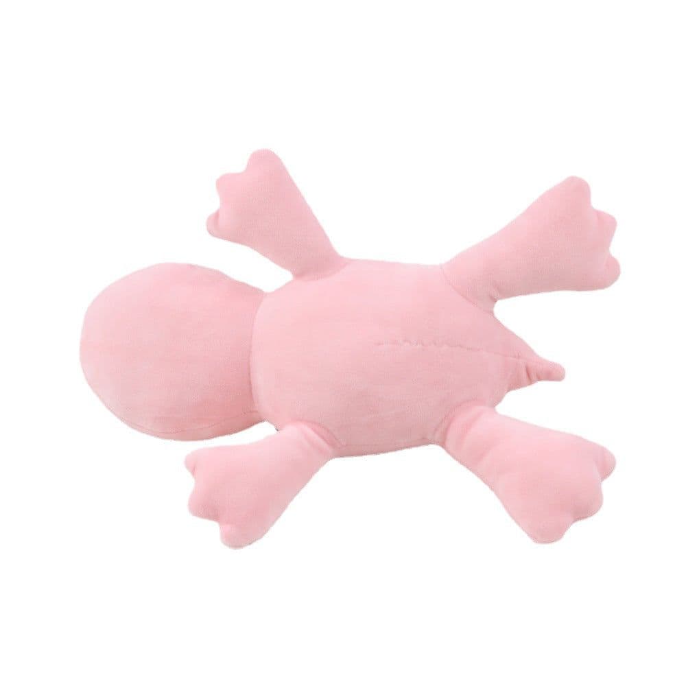 image-Weighted Dinosaur Plush Toy Triceratops Doll 60cm Beige