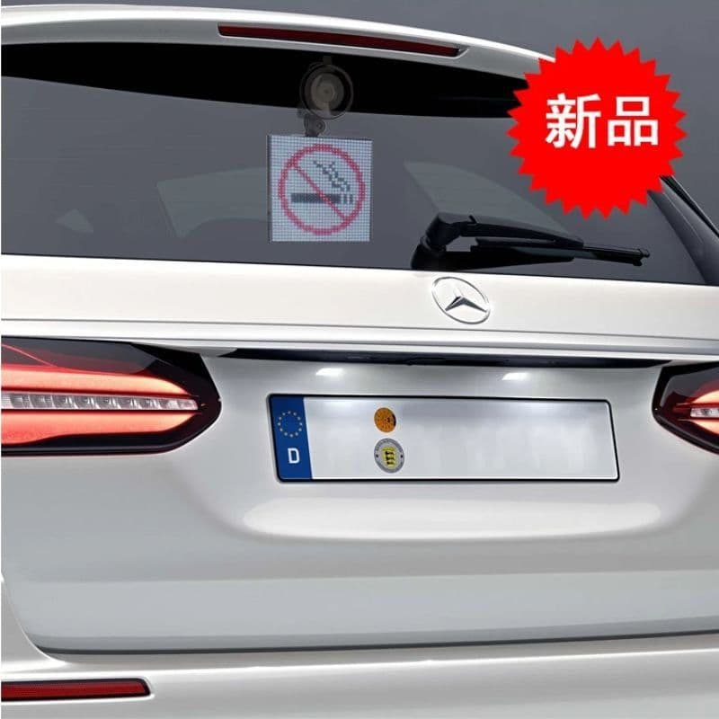 image-MST LED Car Rear Window Display 64x64 Emoji Expression Screen