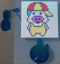 image-MST LED Car Rear Window Display 64x64 Emoji Expression Screen