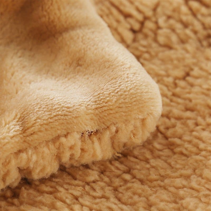 image-USB Electric Heating Blanket 5V 60x80cm Washable Camel
