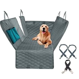 image-Dog Car Seat Cover Waterproof Quilted 153x143cm Black