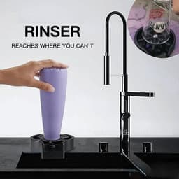 image-Commercial Cup Washer Faucet Copper High Pressure Bar Sink
