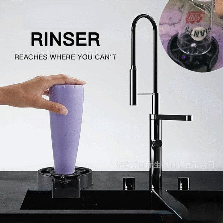 image-Commercial Cup Washer Faucet Copper High Pressure Bar Sink
