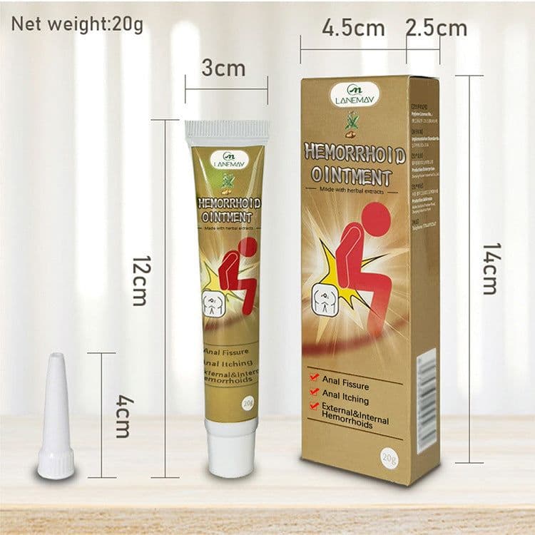 image-Hemorrhoids Cream 20g Plant Formula Body Care Treatment Gel