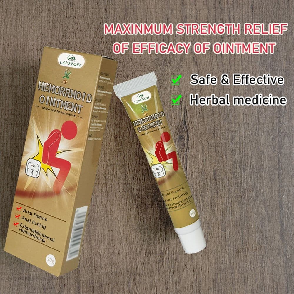 image-Hemorrhoids Cream 20g Plant Formula Body Care Treatment Gel