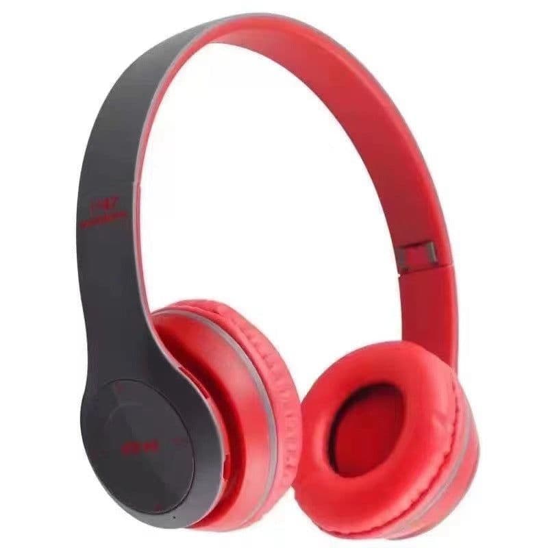 image-P47 Wireless Bluetooth Headset Foldable Over-Ear Headphones