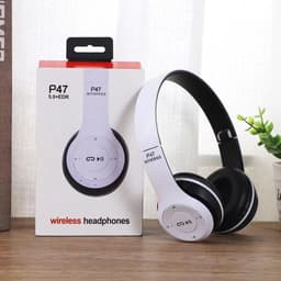 image-P47 Wireless Bluetooth Headset Foldable Over-Ear Headphones