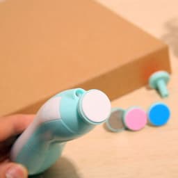 image-Baby Electric Nail Polisher Set - Anti-Scratch Newborn Manicure Kit
