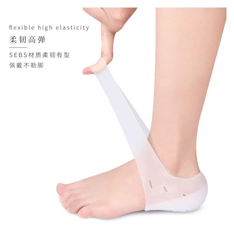 image-Invisible Half Size Heel Pad Shock-Absorbing Shoe Insoles