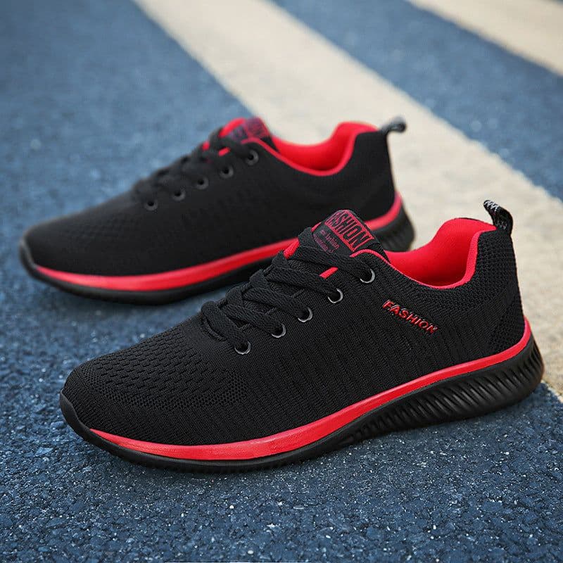 image-Men's Casual Running Shoes Breathable Mesh Sneakers Low-Top