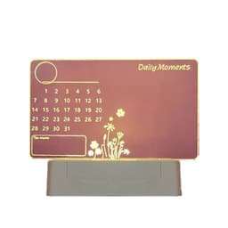 image-Insch Acrylic LED Calendar Message Board with Pen 100x150mm