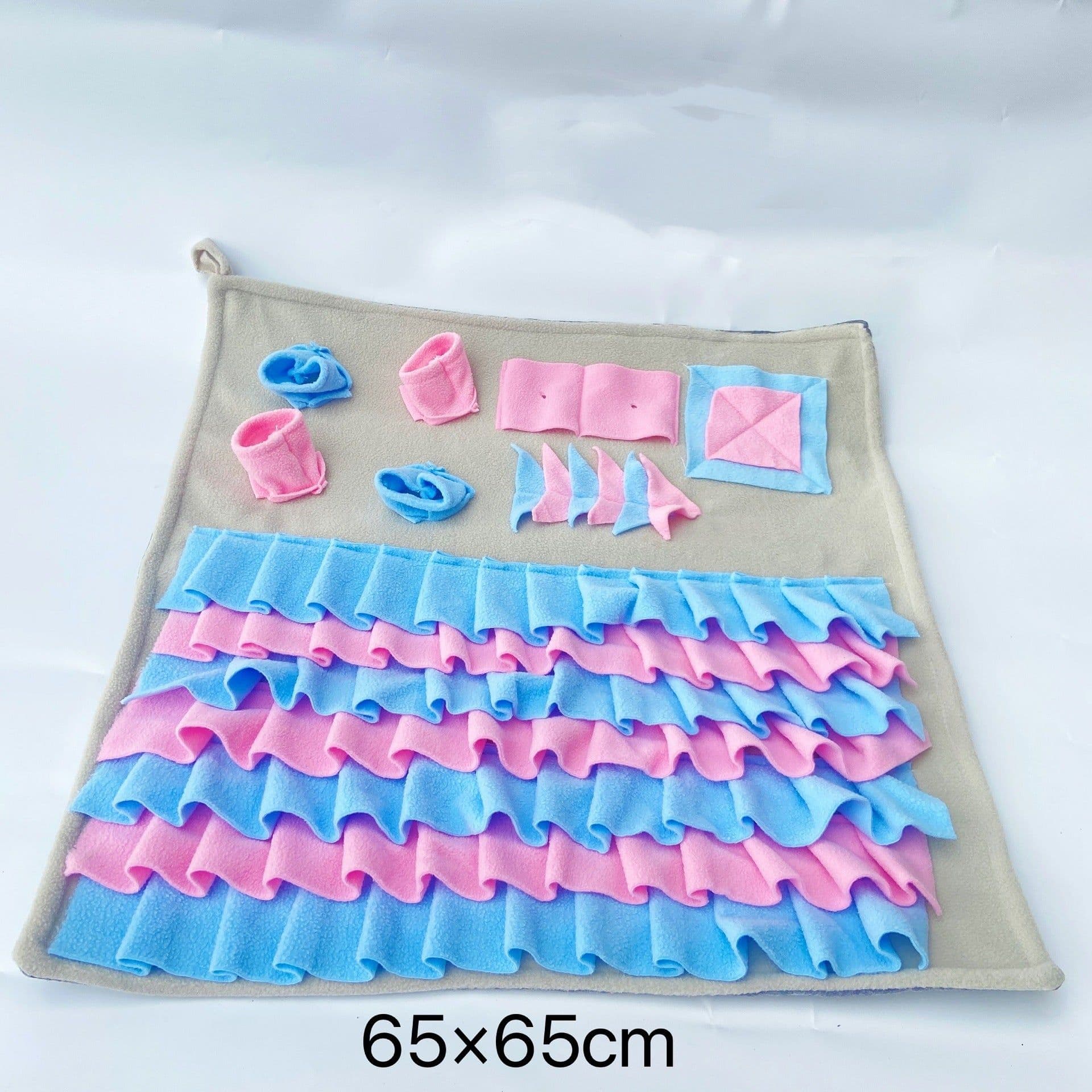 image-Pet Dog Sniffing Mat Training Blanket Bite-Resistant Polyester
